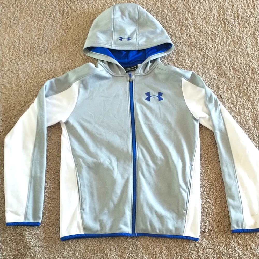 Under armour zip-up stained
